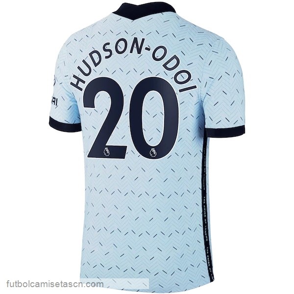 Camiseta Chelsea NO.20 Hudson Odoi 2ª 2020/21 Azul